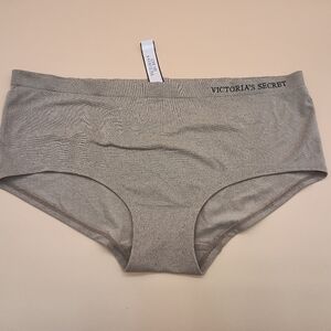 Victoria's Secret Hipster Hiphugger Panties XL NWT Polyamide Beige Nude